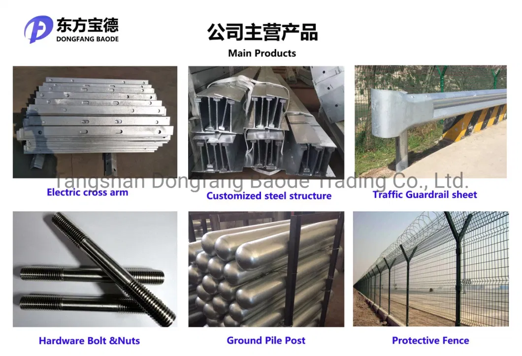 Hot DIP Galvanized Angle Bar Main Material for Steel Structure of Building